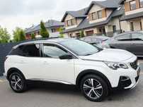 Peugeot 3008 ___White Pearl___ALLURE___130KM LED Skóra Kamera Virtual Cockpit Alu18