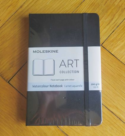 Moleskine Art watercolour notebook szkicownik do akwareli 9 x 14 cm