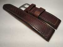 Pasek skórzany do zegarka Vintage 22 mm - Full Grain