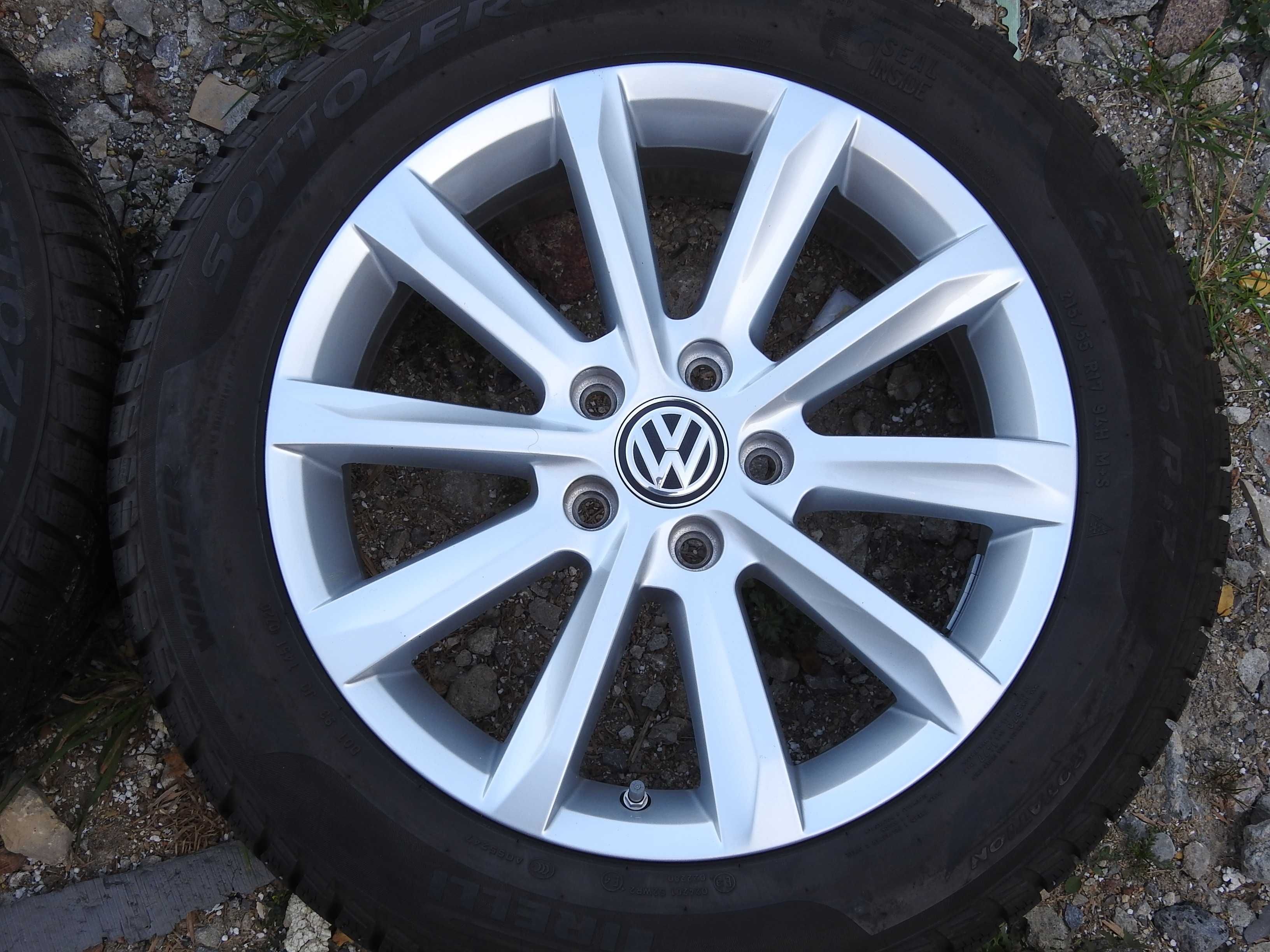 4xAlufelgi 17''5x112 VW 6,5J ET41 3G0 2020rok