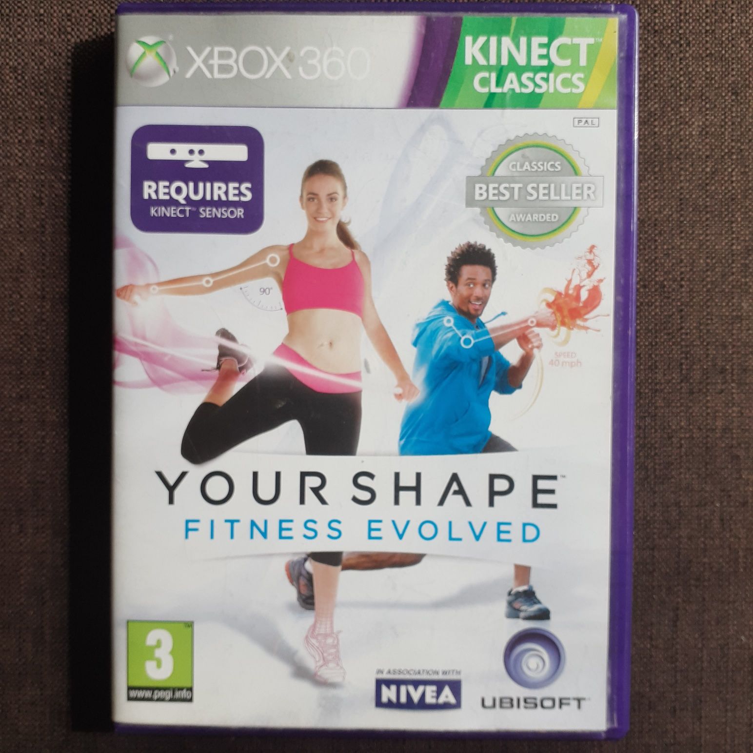 Gra Your Shape Fitness Evolved na xbox 360 kinect