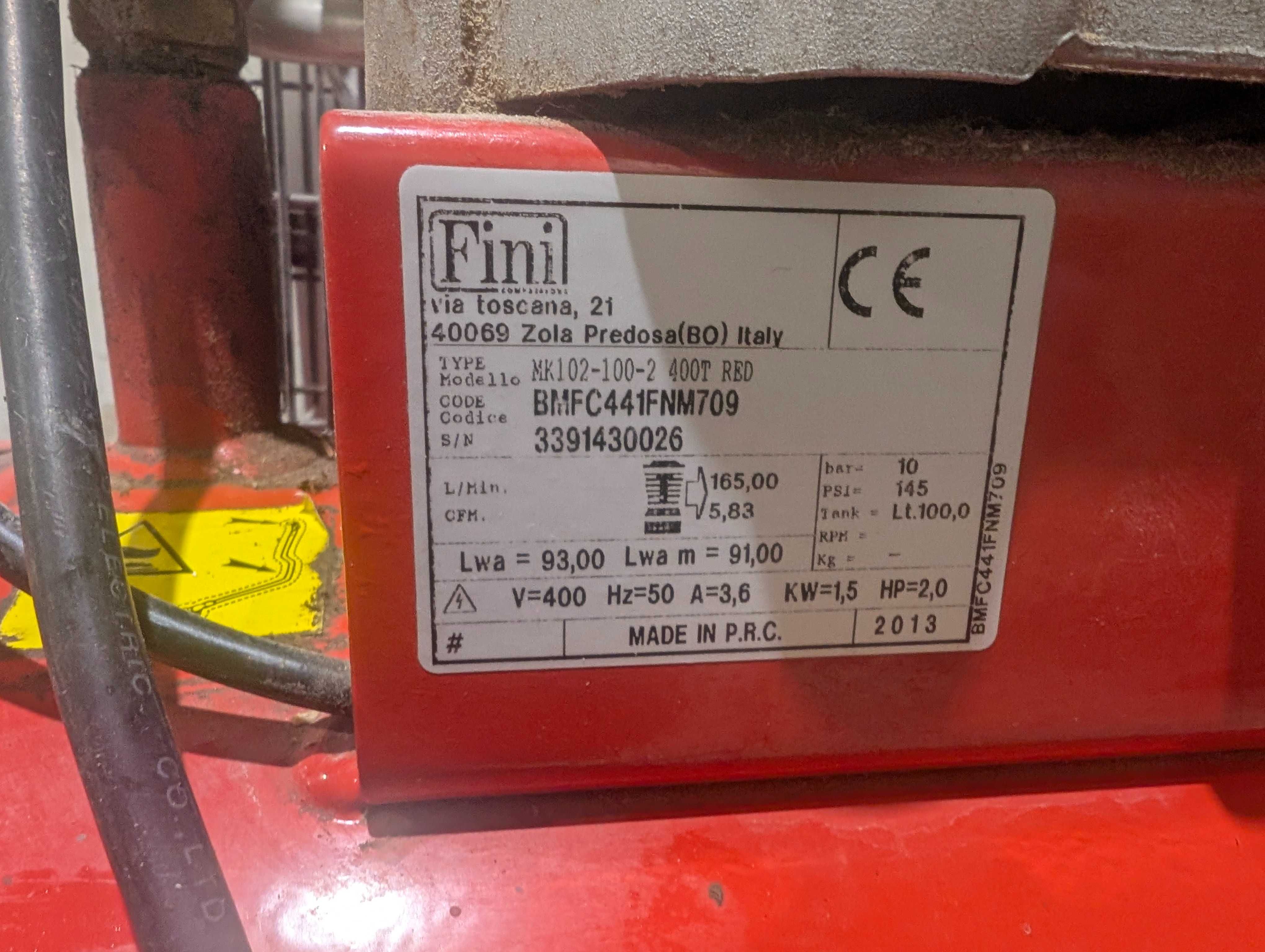 kompresor Fini 100 l