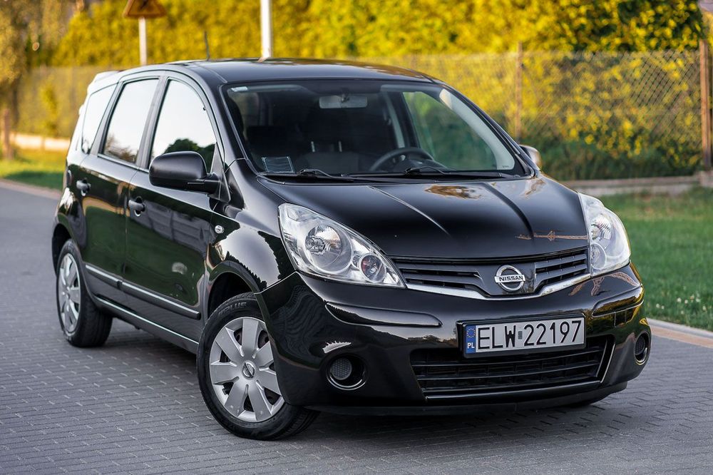 Nissan Note 1.4 16V Benzyna-2013r-Klima-Uszanowany Egzemplarz
