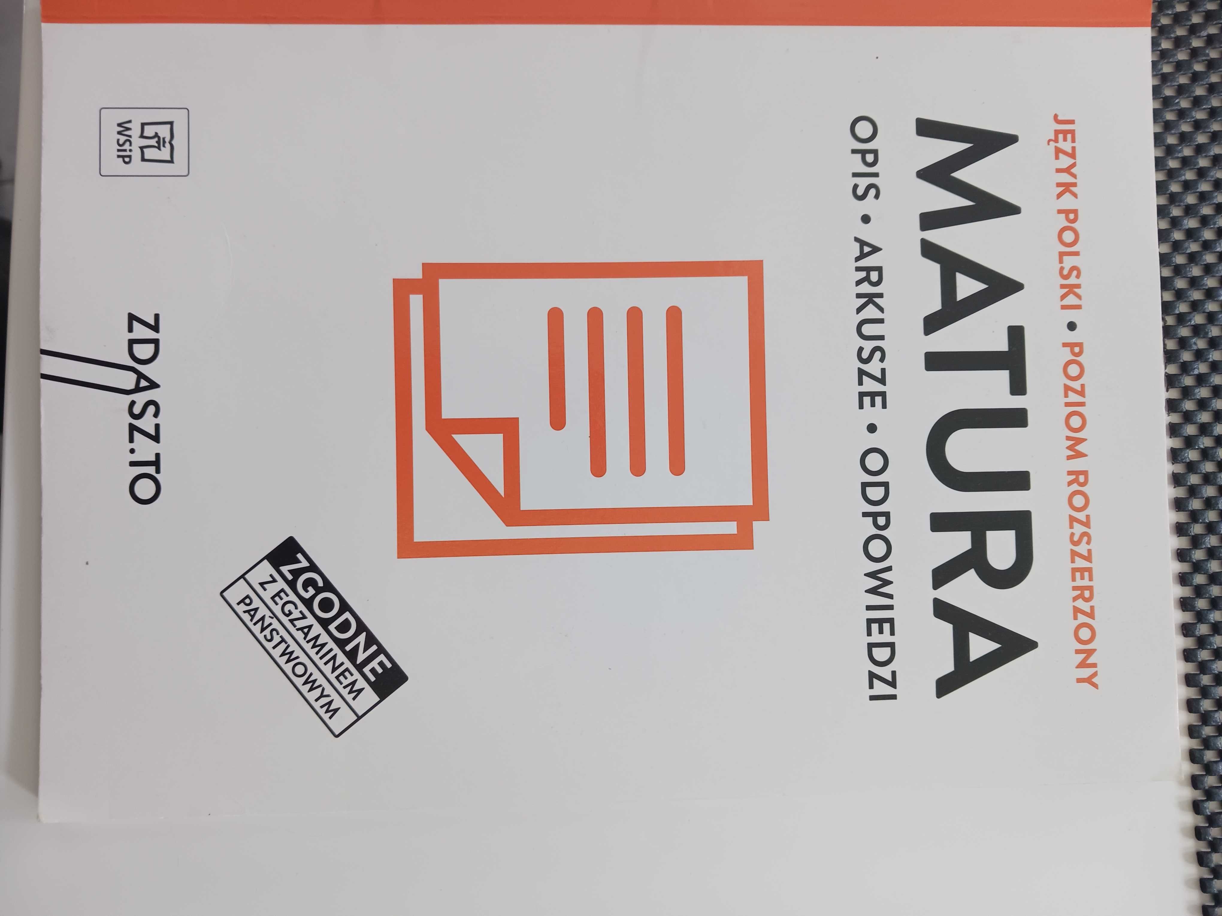 Matura Język polski arkusze, opi i odpowiedzi