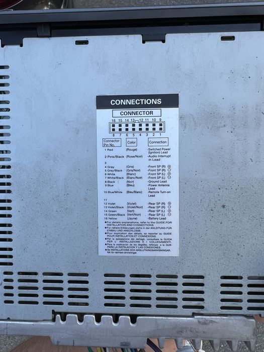 Магнитола  Alpine CDE-9843R