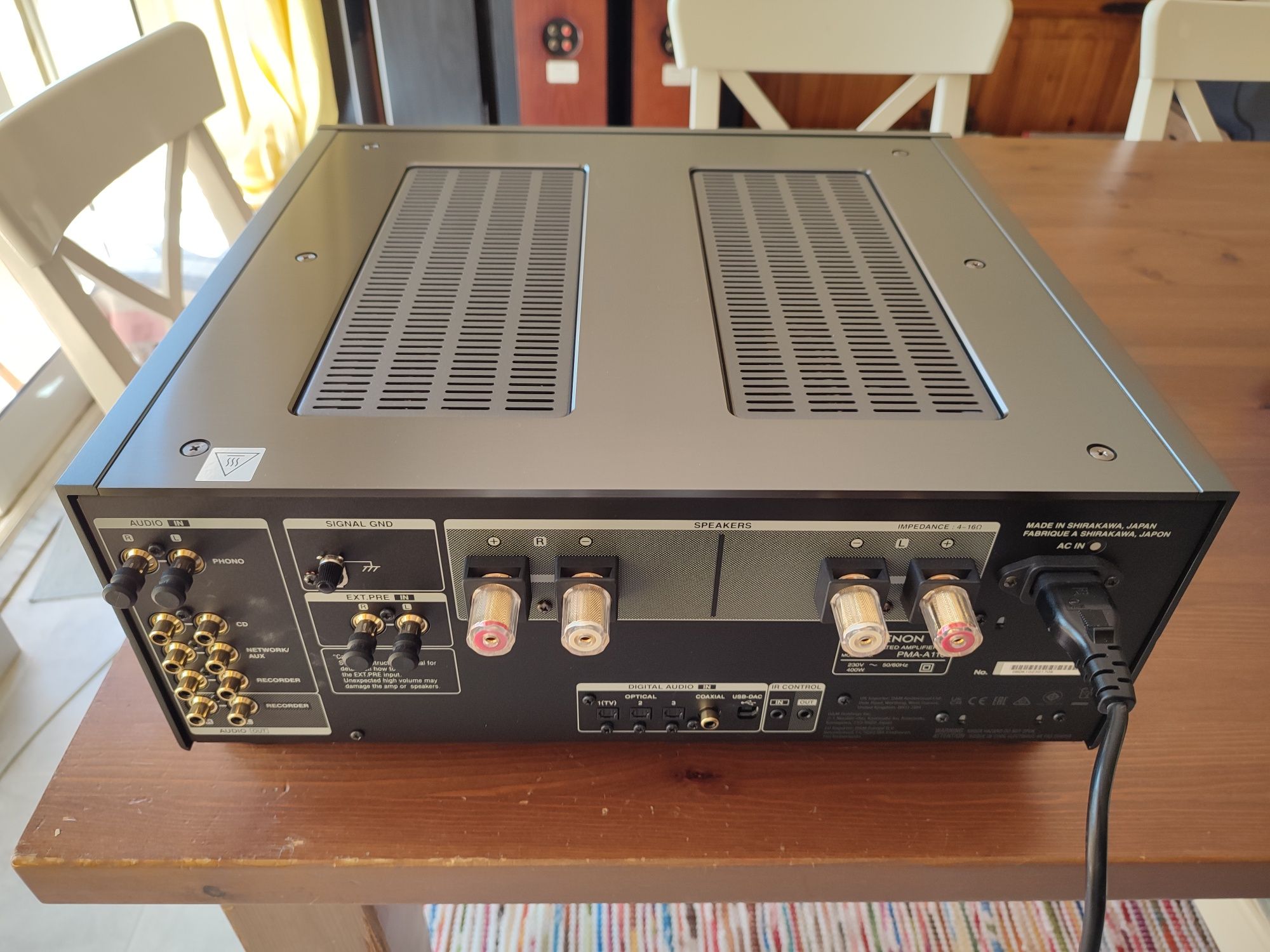 Denon PMA-A110 Anniversary Magnífico Amplificador Hi-Fi C/Novo!