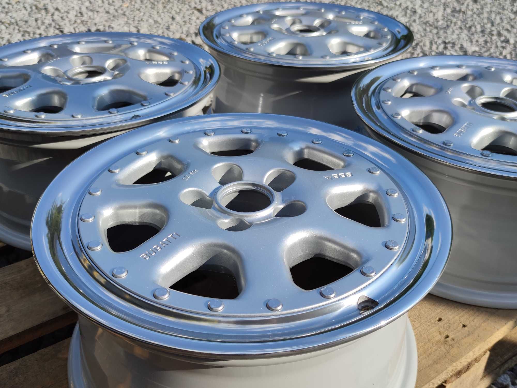 Oryginalne felgi BBS Bugatti EB515 15" 5x100 7J ET35 VW Seat