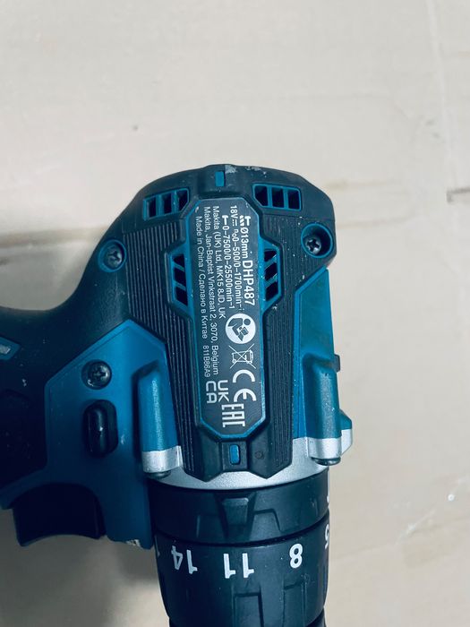 MAKITA DHP 487 LXT Wiertarko-wkrętarka udarowa aku 18V.