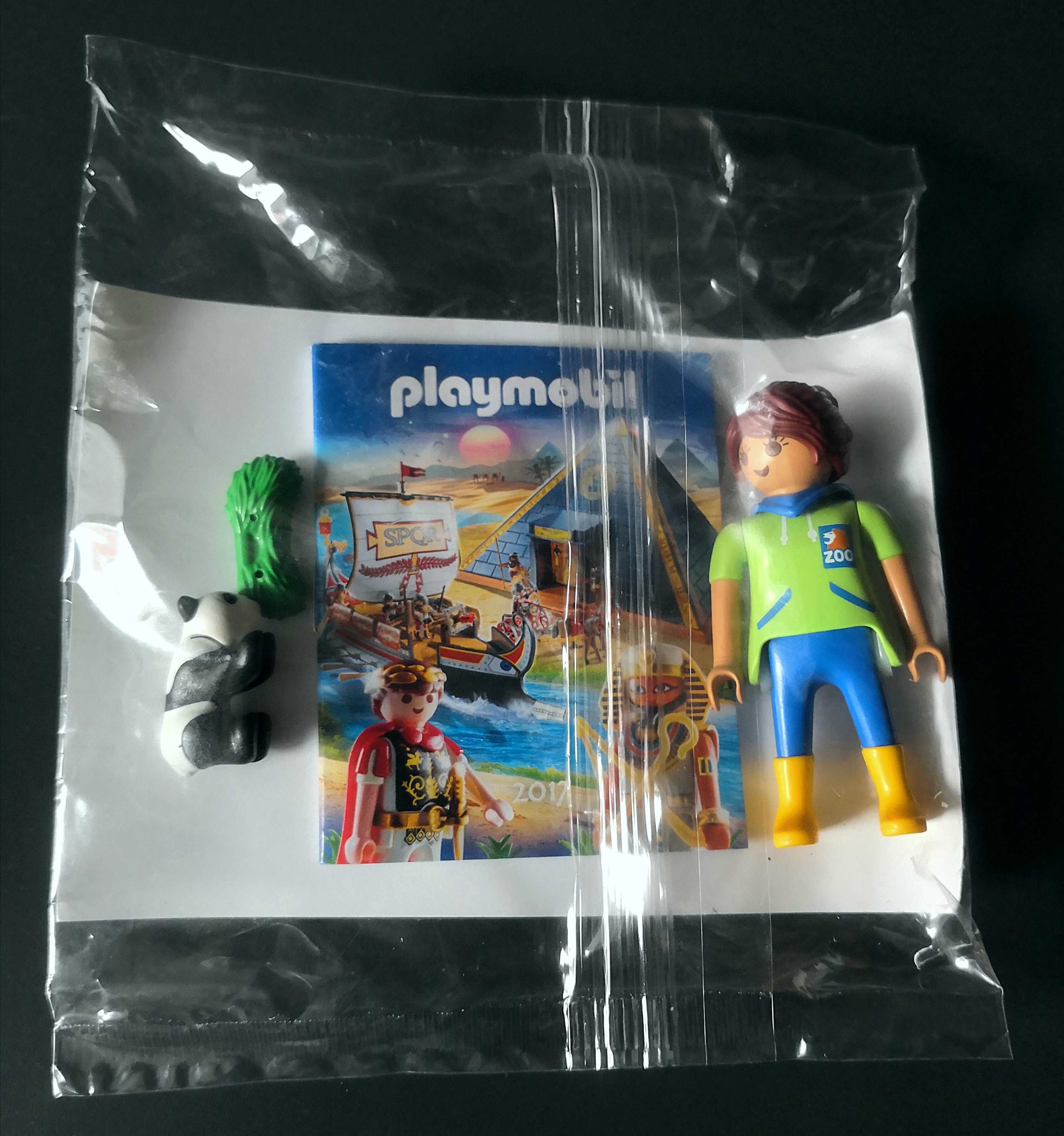 NOWA kolekcjonerska Figurka Playmobil Opiekun ZOO Panda