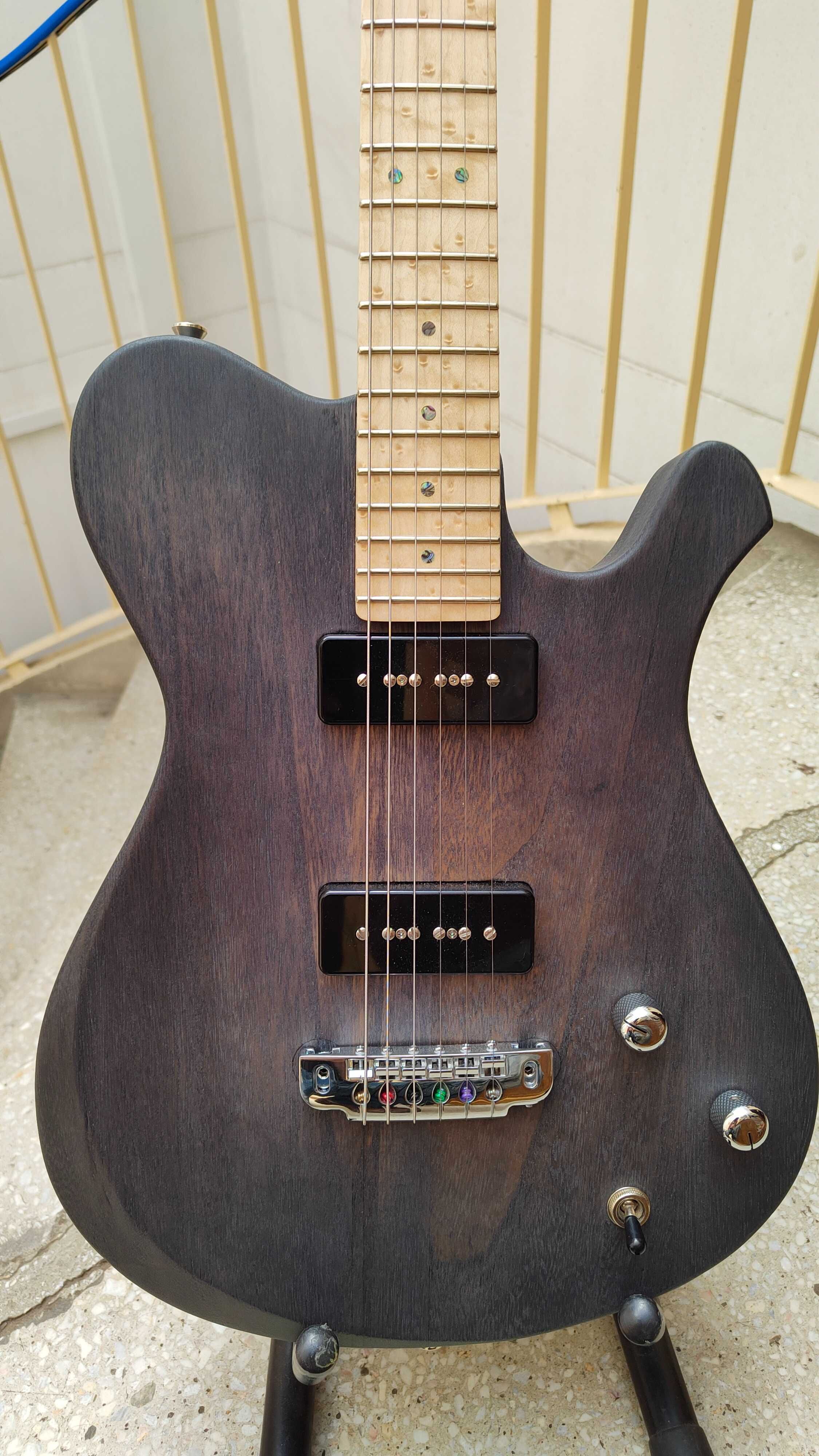 Gitara butikowa Śliwa Custom telecaster P90