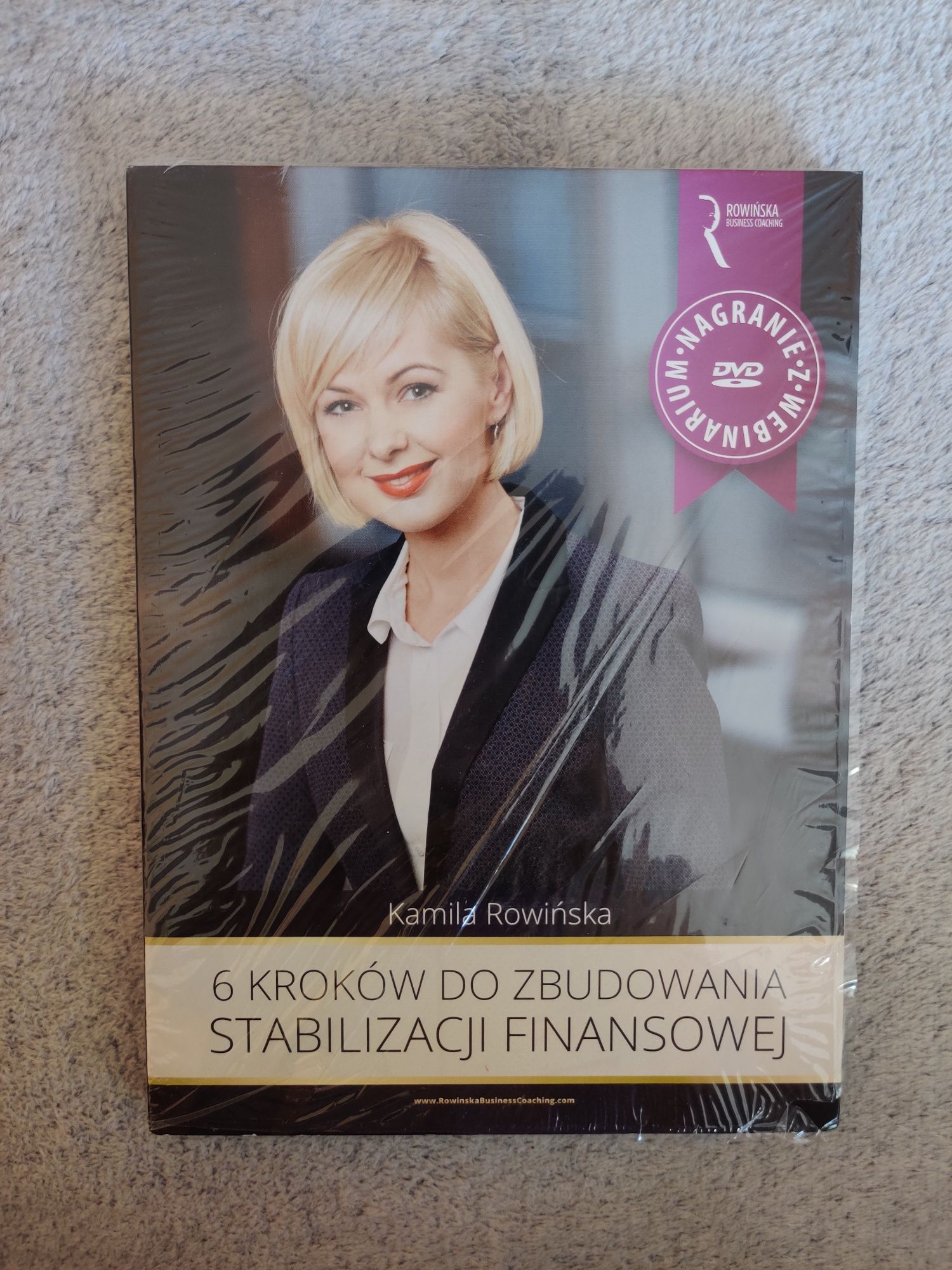 DVD - 6 kroków do zbudowania stabilizacji finansowej. Kamila Rowińska