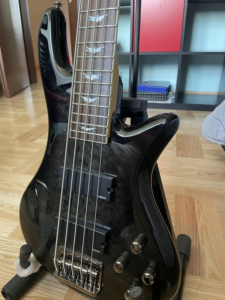 Gitara Basowa 5 strunowa Schecter Stiletto Extreme 5 STBLK