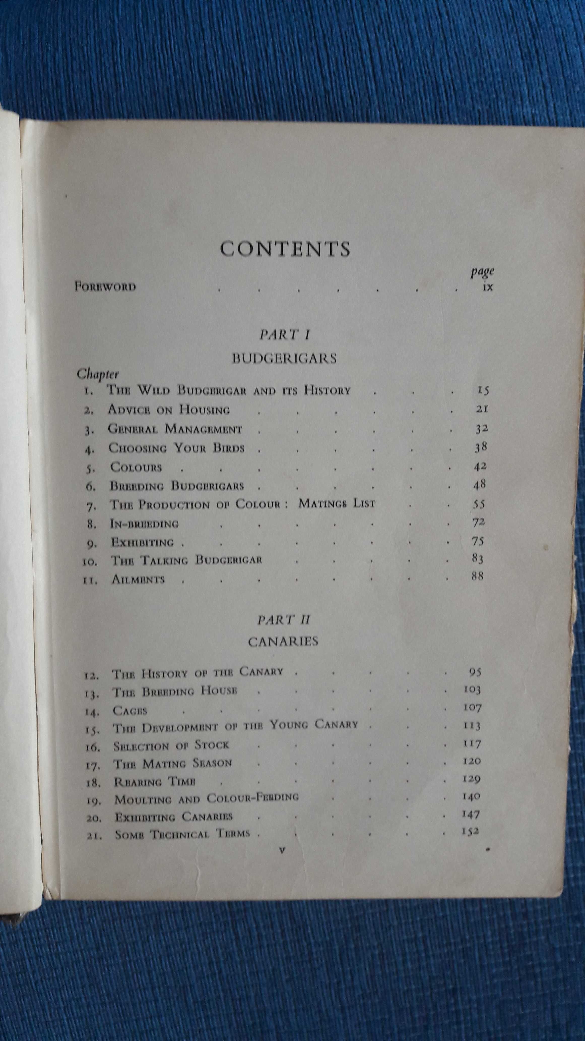 Budgerigars Canaries and Foreign Finches - R.B. Bennett, F.Z.S.