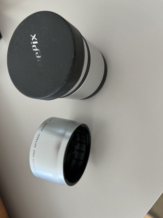 Teleobjectiva + Adapter Ring Finepix Fujifilm