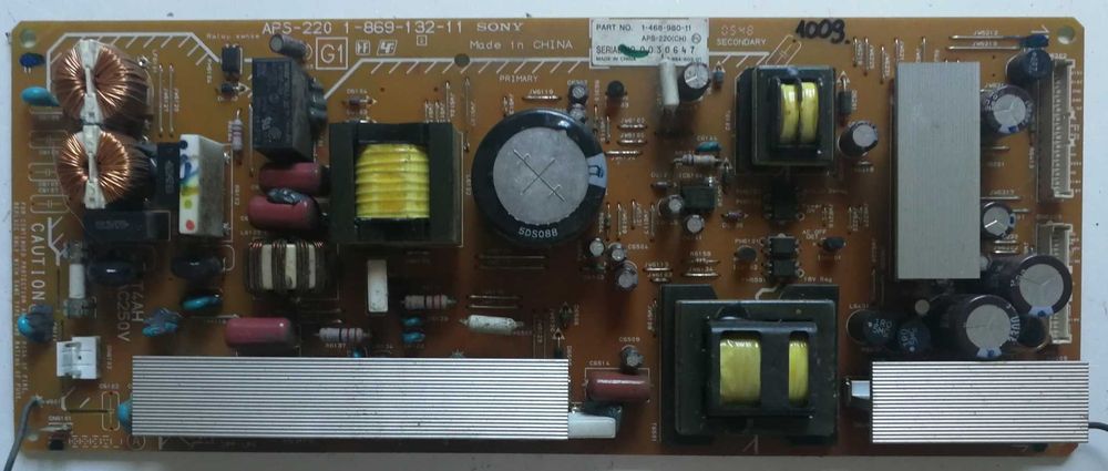 1..869..132..11     1..468..980..11 fonte de alimentaçao tv lcd sony64585055691139123