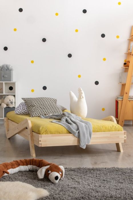 Łóżko Lite drewno Zig