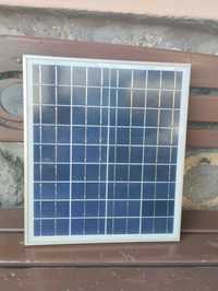 panel solarny + regulator