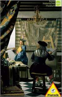 Puzzle 1000 - Vermeer, Alegoria Malarstwa Piatnik