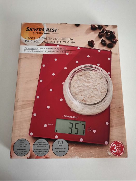 Balança de Cozinha Silvercrest