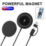 Carregador sem fio magnético /wireless charger Iphone, Samsung, Xiaomi