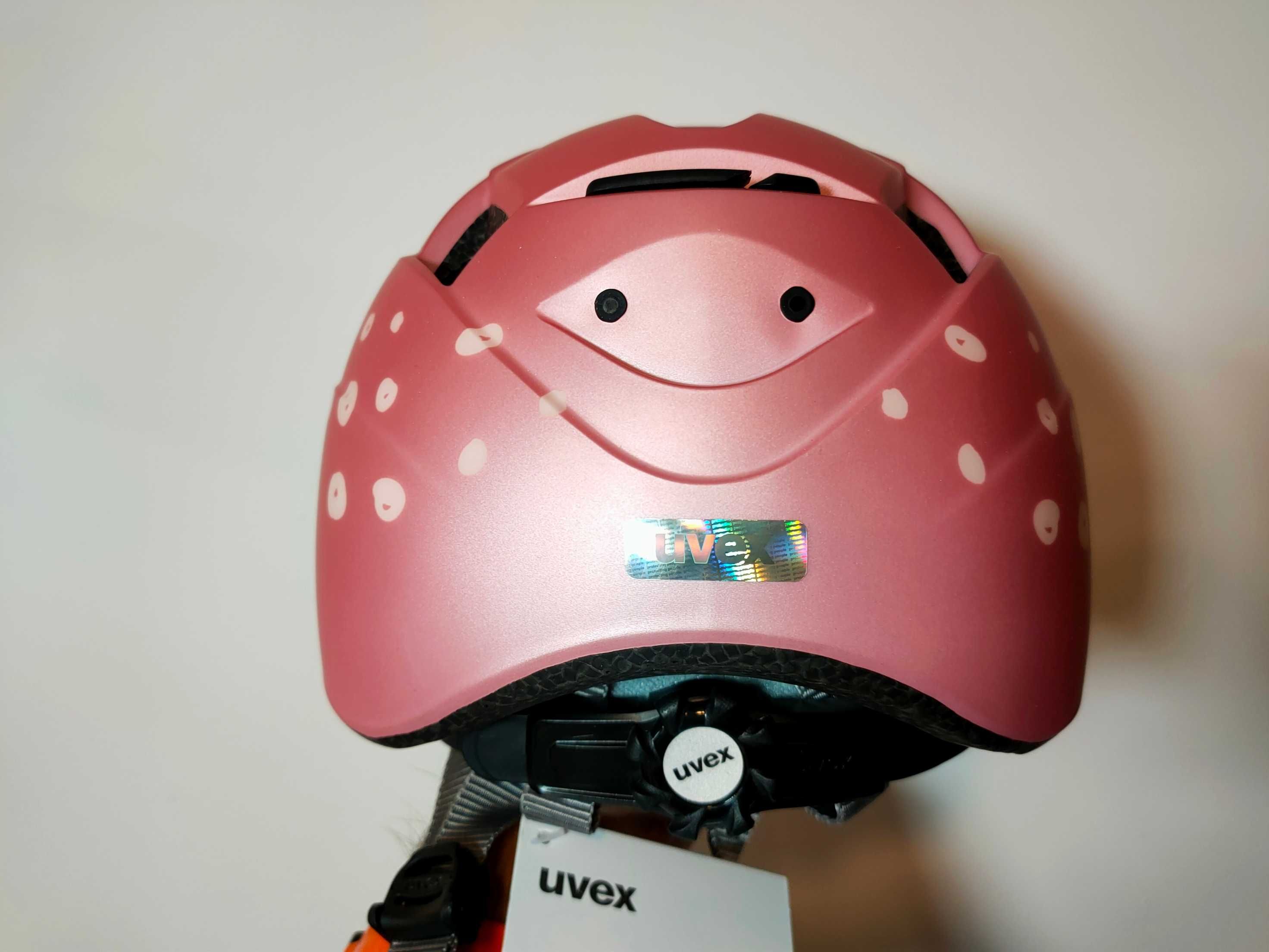 51. Kask rowerowy Uvex KID 2 CC r. 46-52