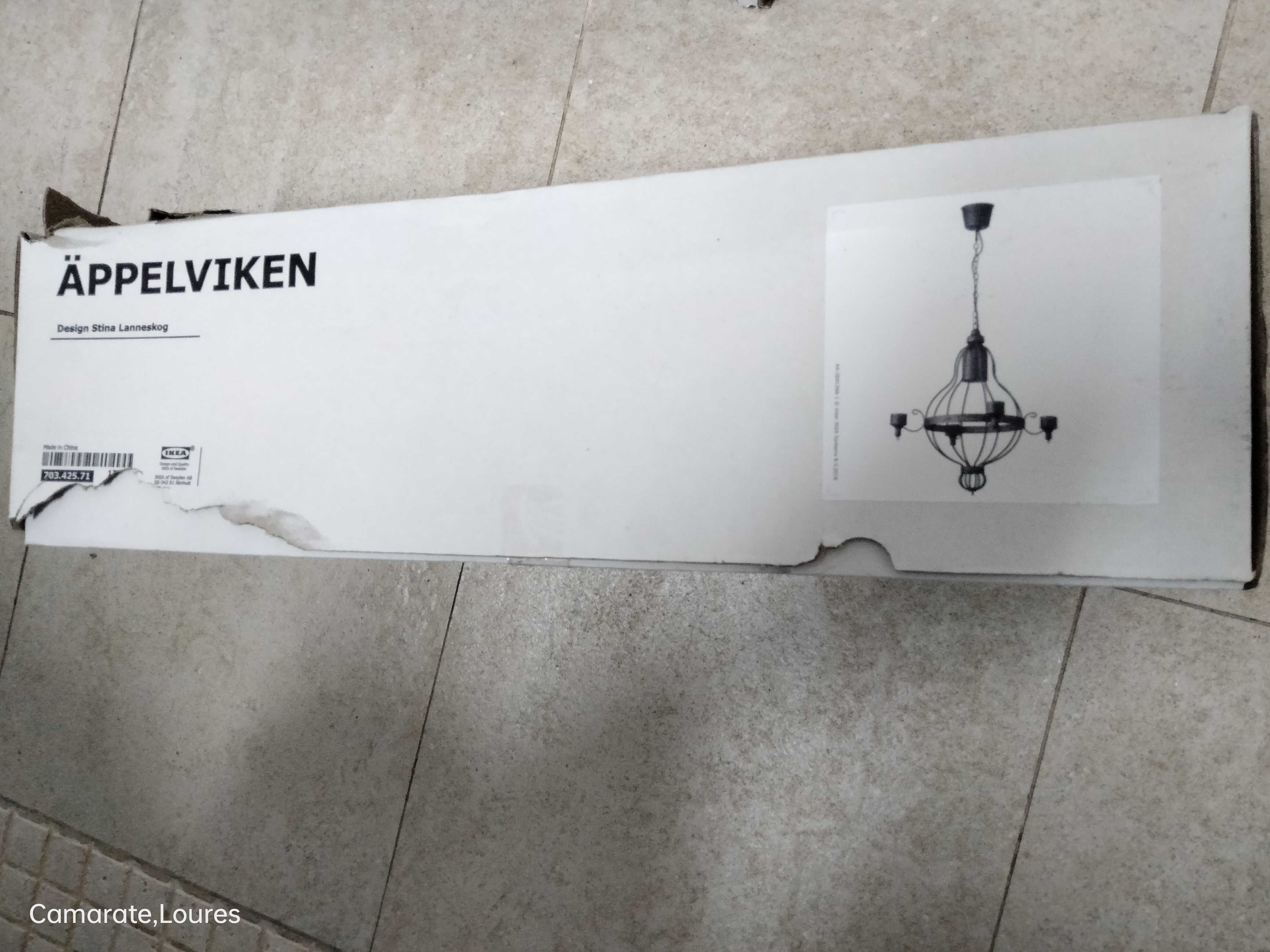 Candeeiro IKEA novo em caixa