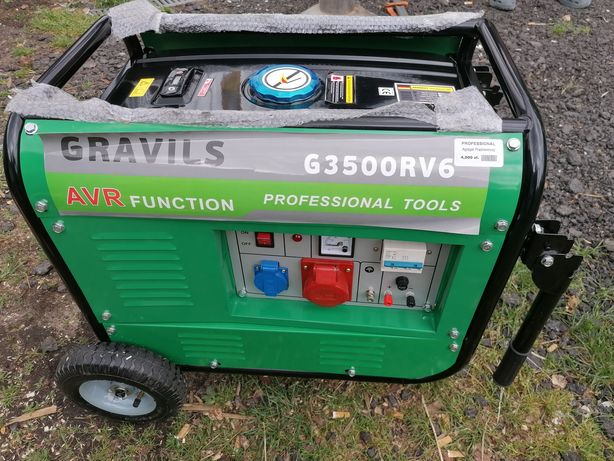 Agregat prądotwórczy Gravils G3500RV6