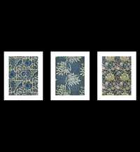 William Morris, Plakaty Kwiatowe, Morsko-żółte