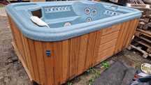 Jacuzzi jakuzi dzakuzi HotSpring ogrodowe zewnetrzne ogrzewanie masaż