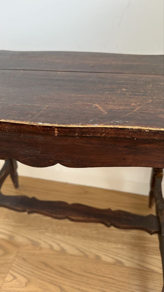 Mesa vintage de madeira