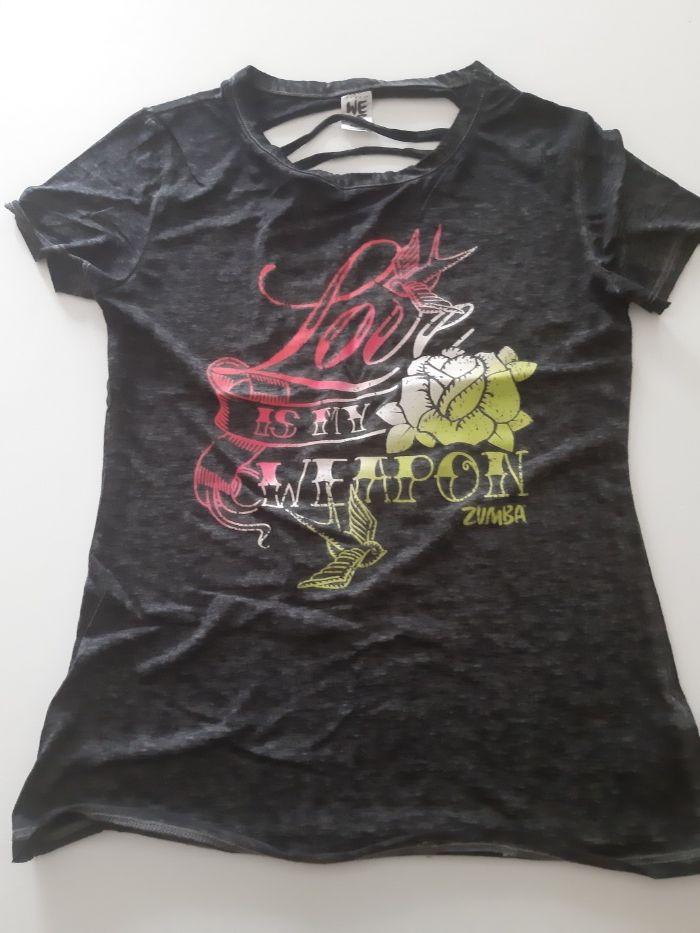 Top Zumba. Oficial. Novo Tamanho XS