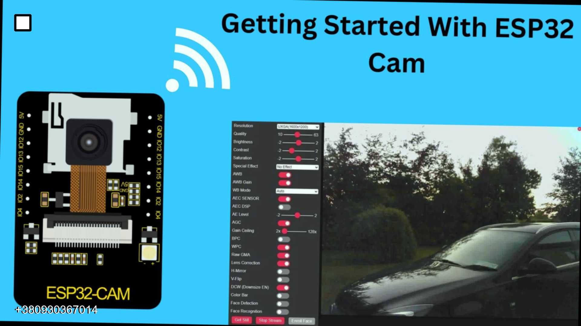 ESP32-CAM wi-Fi bluetooth камера 2MP OV2640 Arduino плата разработки