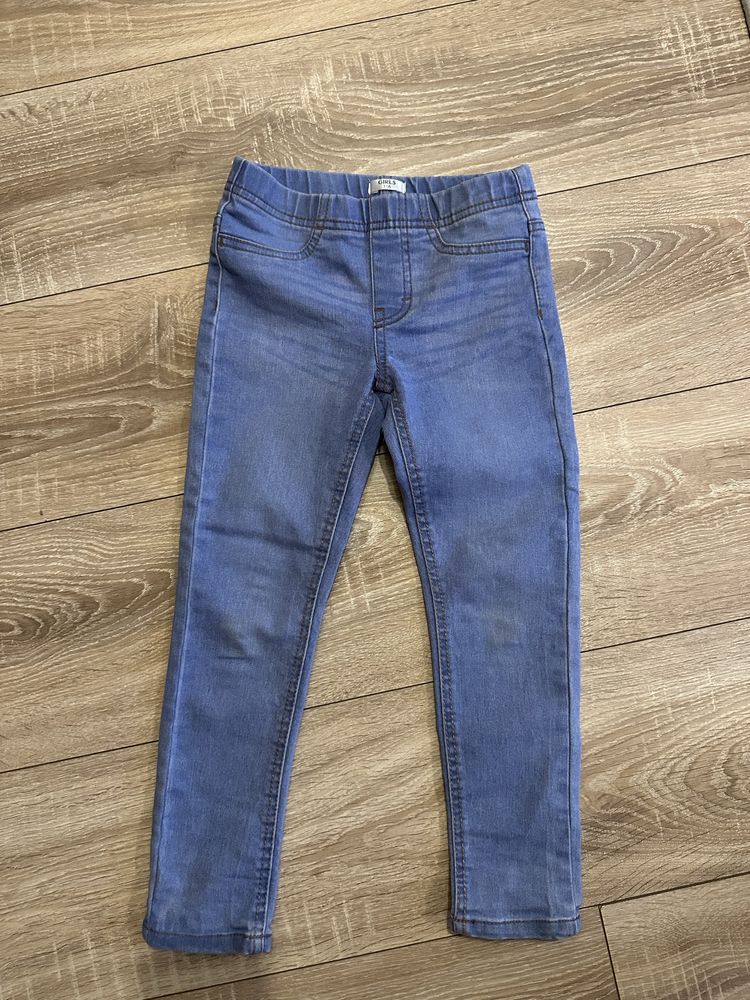 Legginsy jeansowe 116