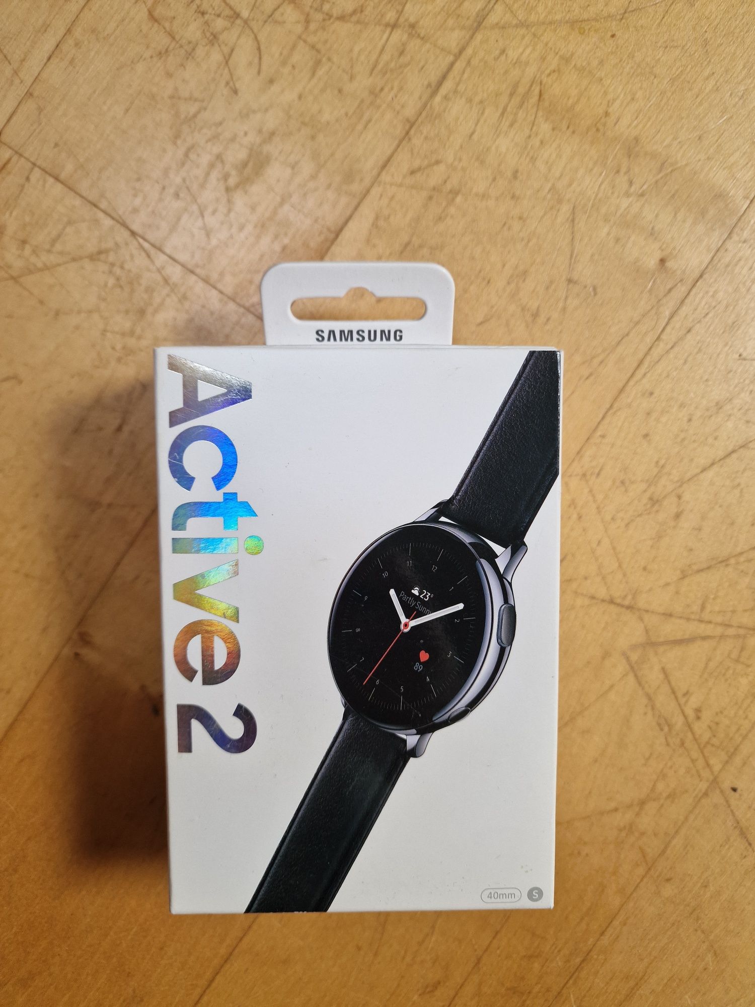 Smartwatch Samsung Galaxy Watch Active2 40mm Stał Nierdzewna NOWY Stal