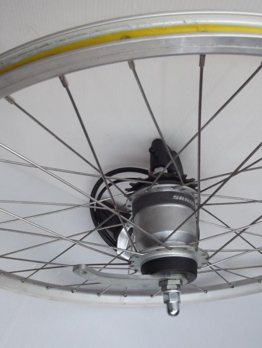 Koło 24 SRAM SACHS 7 piasta 7 biegów kompletne manetka Gwarancja