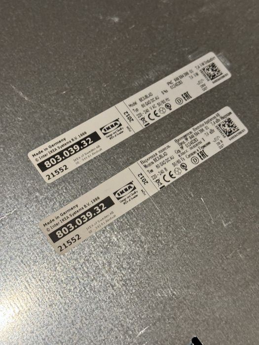 Placa de indução branca Ikea by Electrolux