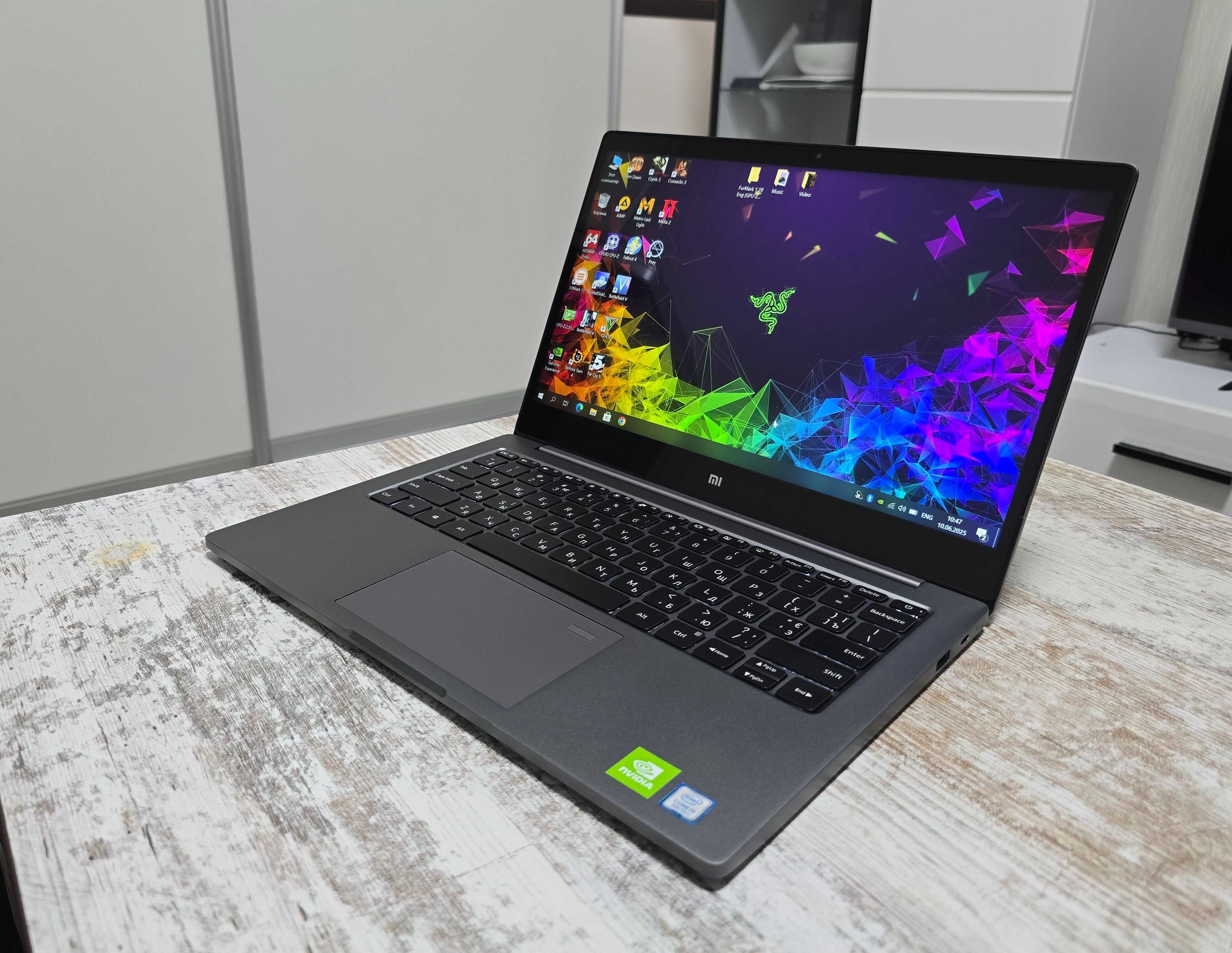 Игровой Xiaomi (Nvidia MX150/Core i5 8-gen/ 2шт SSD M2 +128GB+512GB)