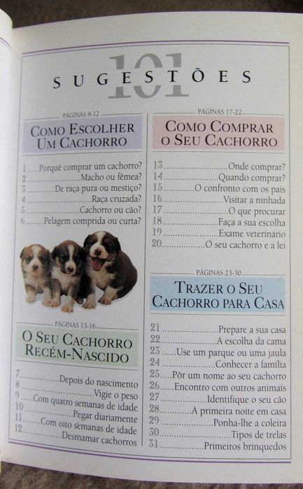 Livro "Como Cuidar do Seu Cachorro"