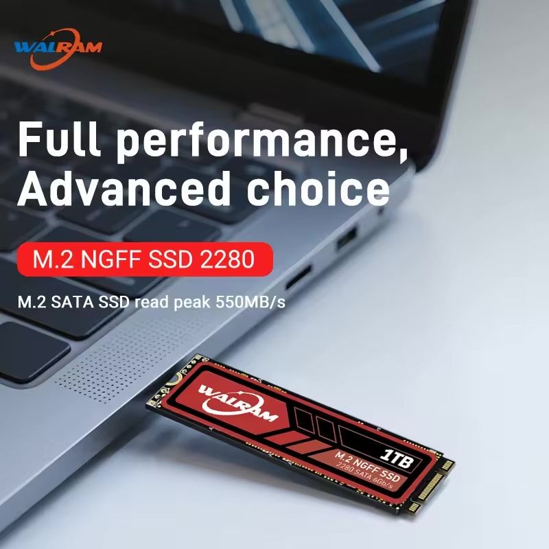 M2 NGFF Walram 256гб ссд для пк и тд