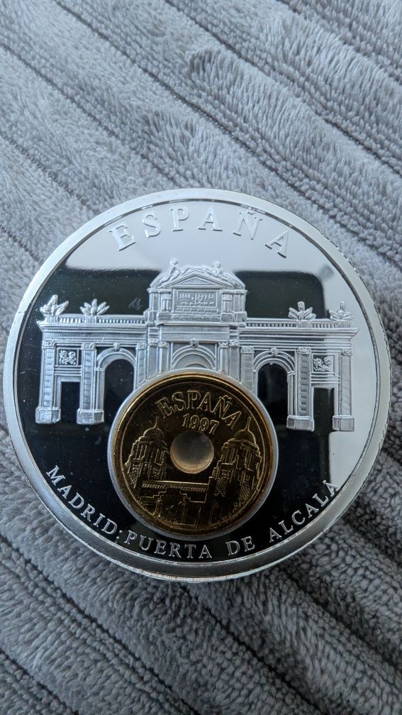Moneta kolekcjonerka Hispzania
