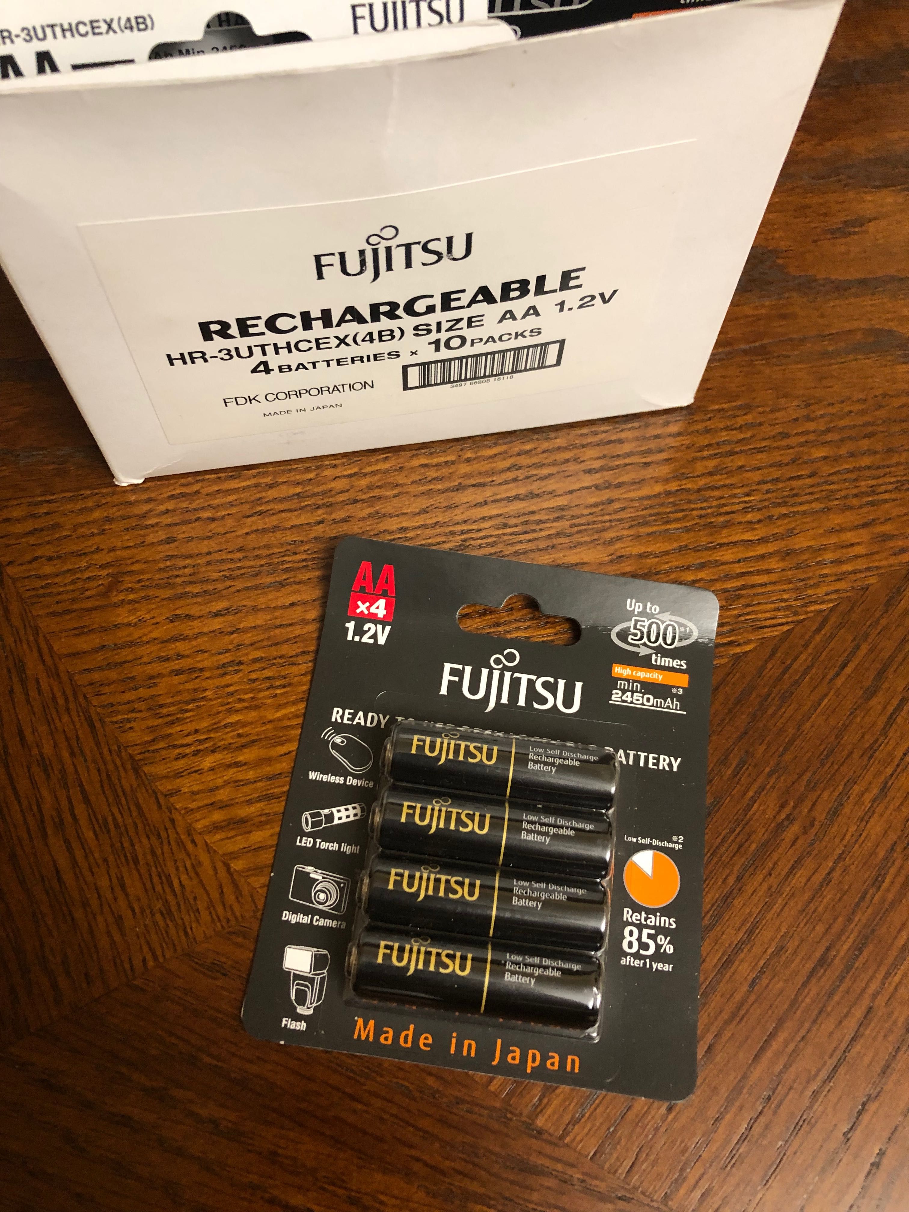 Акумулятори AA Fujitsu HR-3UTHCEX(4B),  аналог Panasonic Eneloop pro