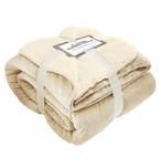 Cobertor Sherpa Creme