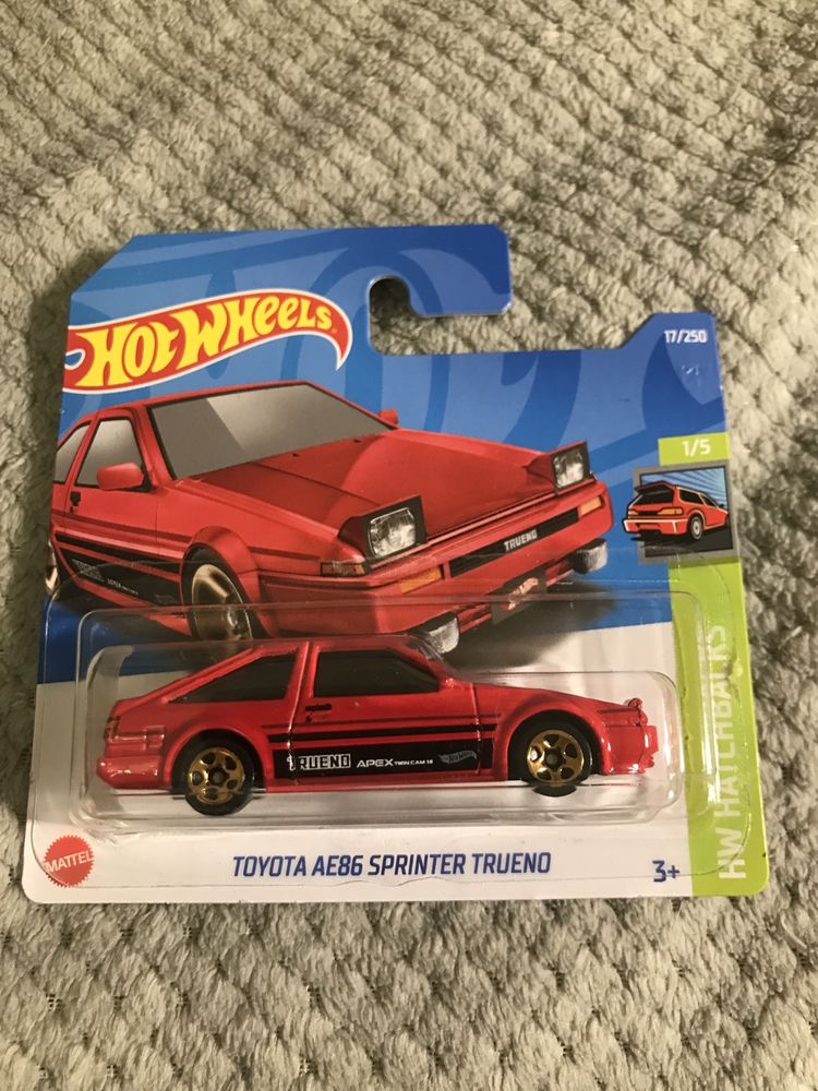 Hot Wheels Toyota AE86 Sprinter Trueno