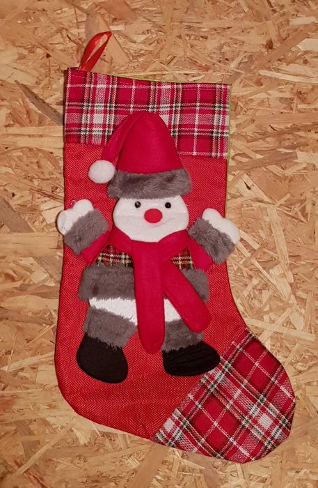 Святкові шкарпетки 29х50см, носки на Миколая, Різдво