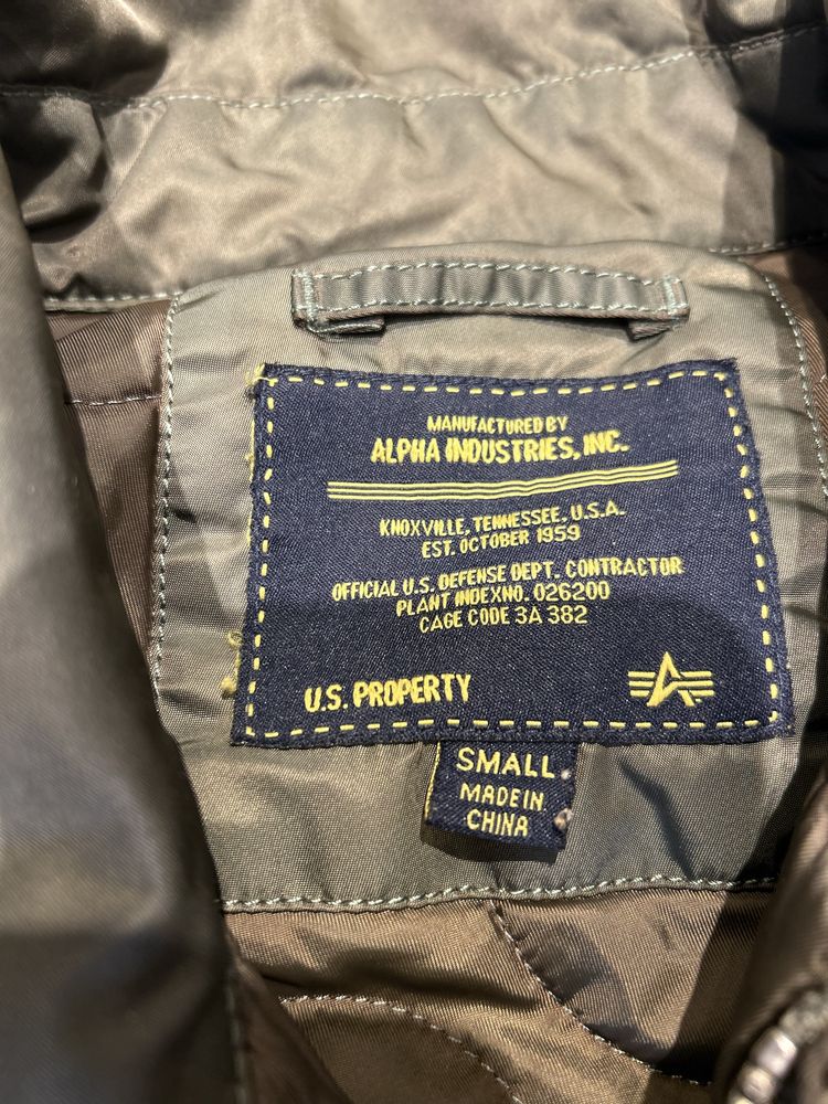 Kurtka PILOTA Alpha Industries CWU