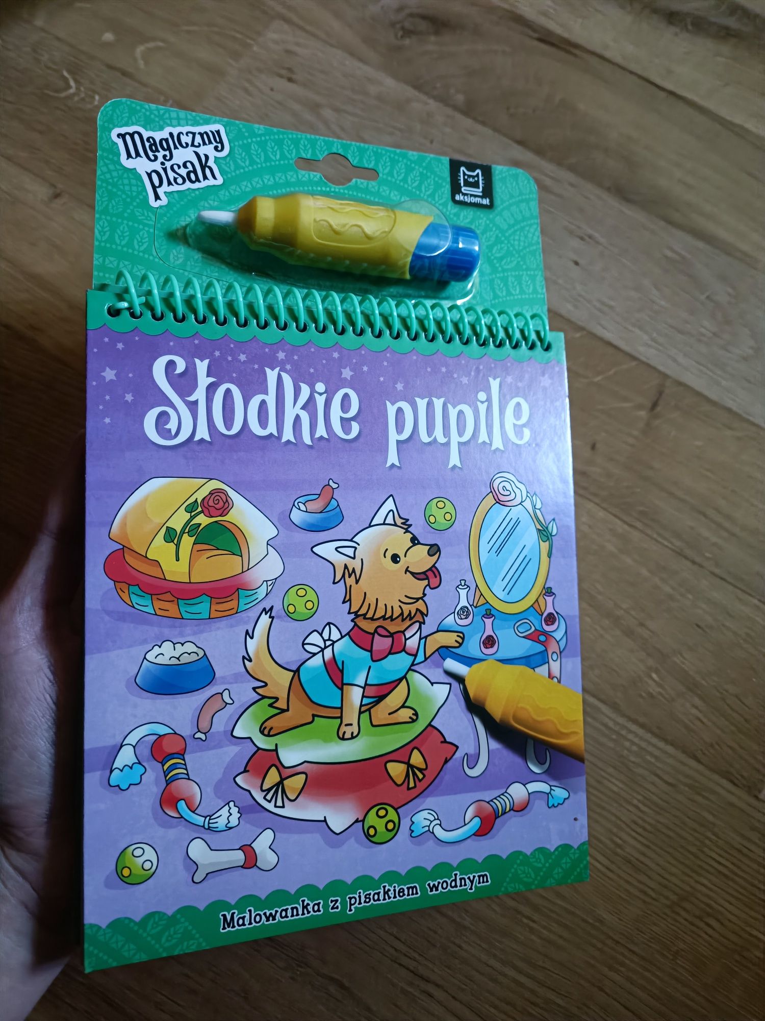 Malowanka z pisakiem słodkie pupile