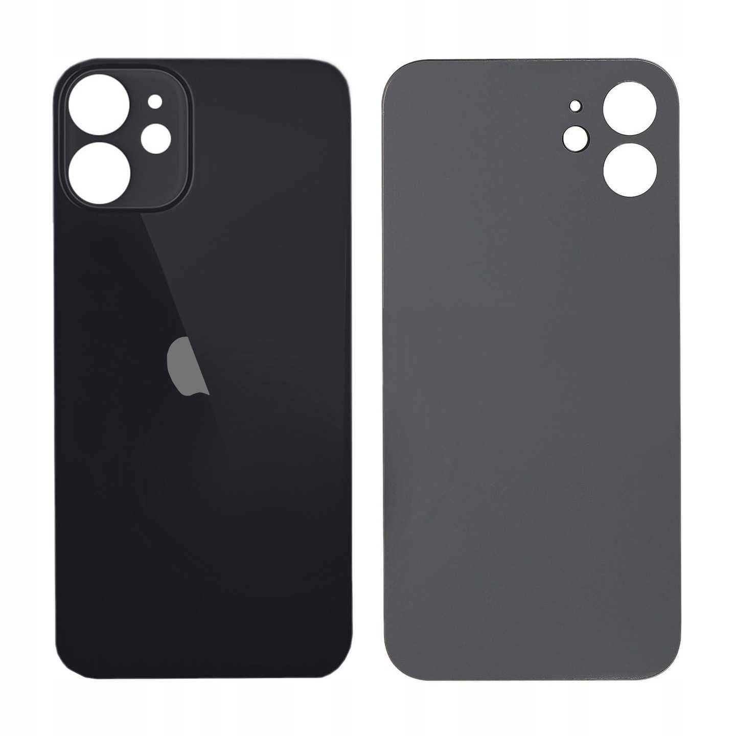 Panel Tył Tylny Szkło Szyba Panele Dla Apple iPhone 12 Mini Black