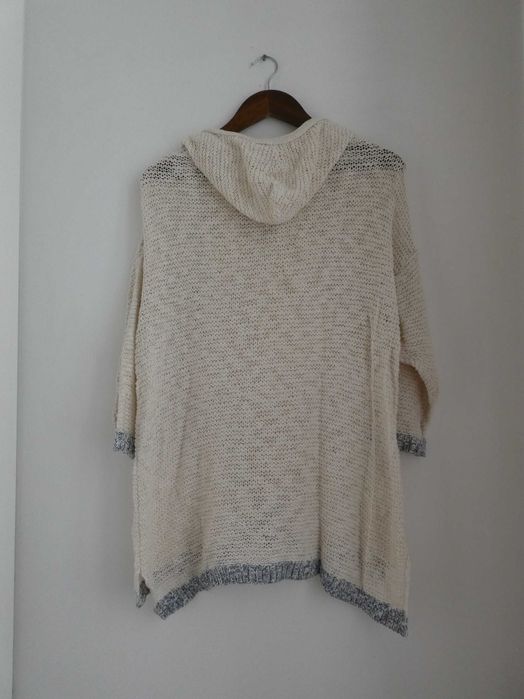 Camisola Túnica Larga com Capuz | Deeply | Algodão | Tamanho M