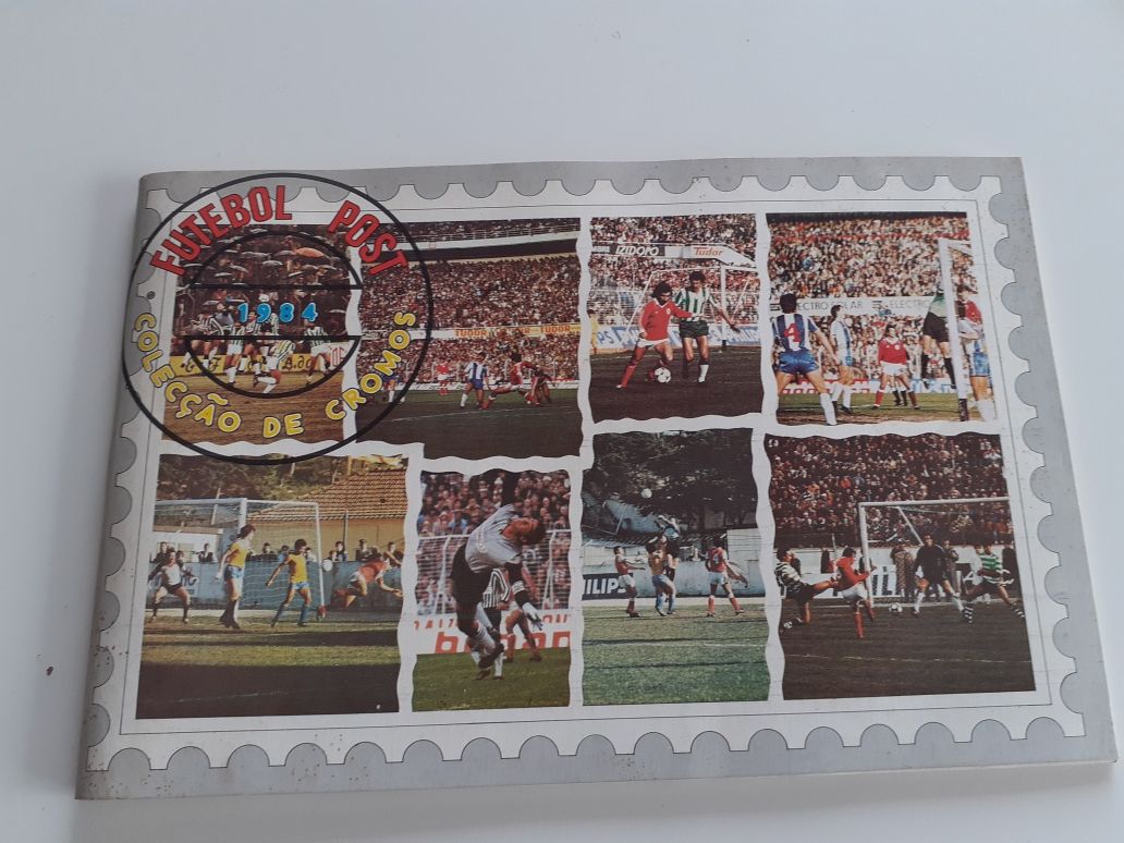 Caderneta Colecao de cromos Futebol 1984