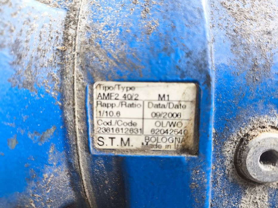 Motoreduktor osiowy 0,75kW 1:10,6